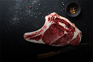 Meat from the chef
